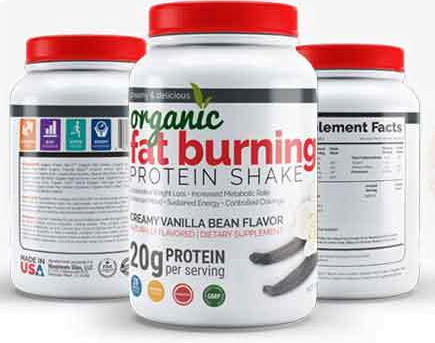 Maximum Slim Organic Fat burning protein shake