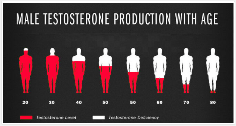 Male Testosterone Decline with Age