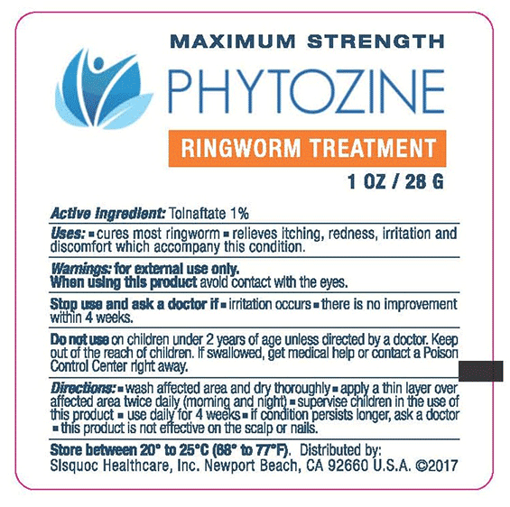Phytozine Ingredients